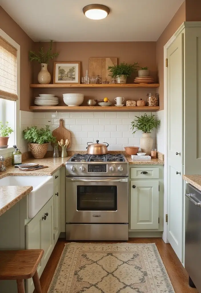 25 Cozy Kitchen Ideas Perfect for a Warm Home Vibe - 1. Warm Color Palettes
