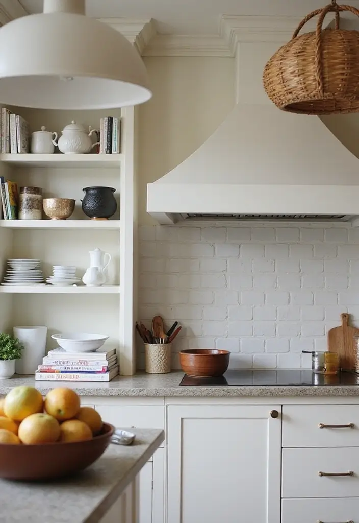 25 Cozy Kitchen Ideas Perfect for a Warm Home Vibe - 14. Beautiful Countertop Displays
