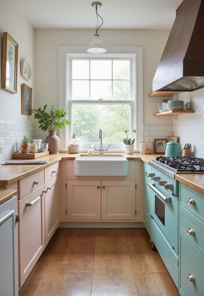 25 Farmhouse Kitchen Ideas for a Timeless Rustic Feel - 3. Vintage Appliances