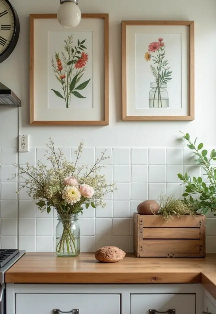 25 Farmhouse Kitchen Ideas for a Timeless Rustic Feel - 7. Farm Fresh Decor