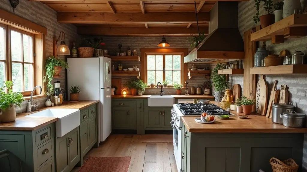 25 Farmhouse Kitchen Ideas for a Timeless Rustic Feel