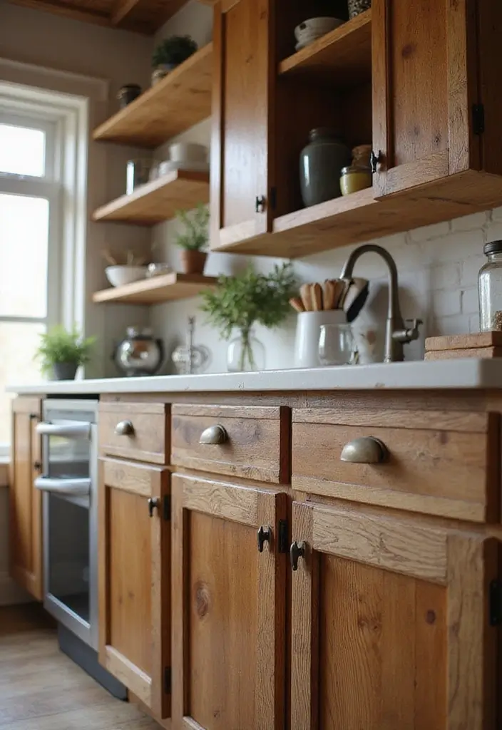 25 Interior Design Kitchen Ideas That Inspire a Makeover 1 25 Interior Design Kitchen Ideas That Inspire a Makeover - 1. Reclaimed Wood Cabinets