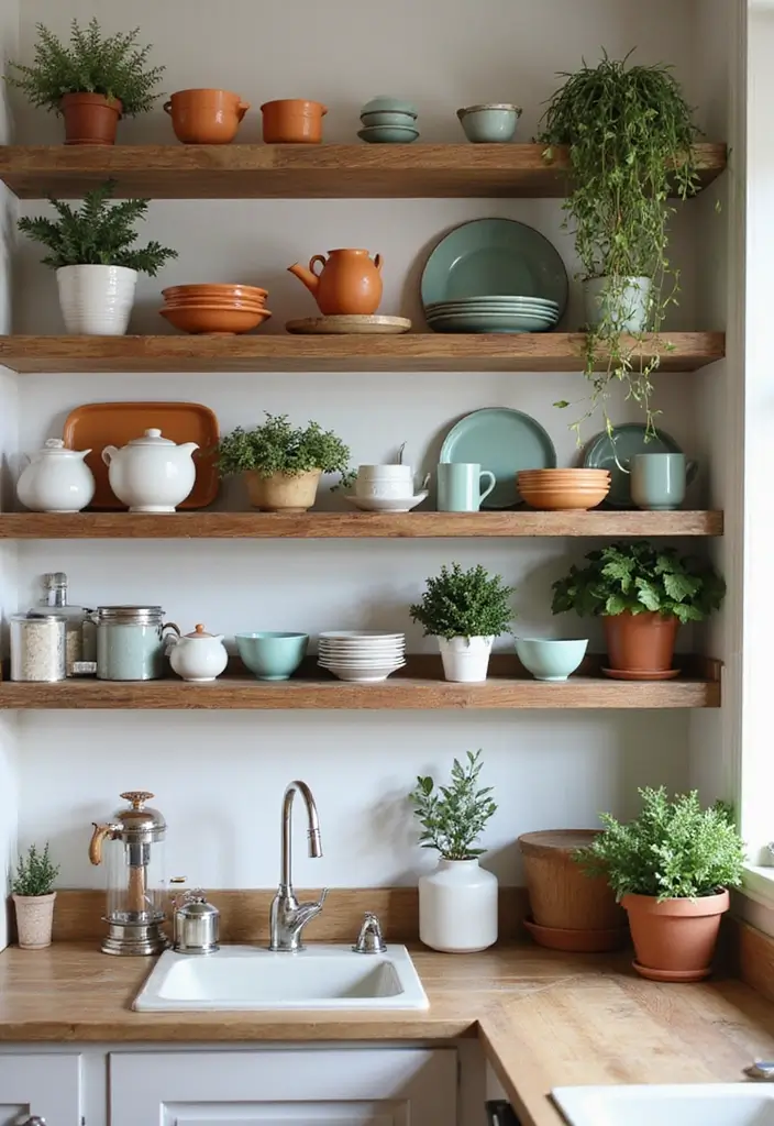 25 Interior Design Kitchen Ideas That Inspire a Makeover 13 25 Interior Design Kitchen Ideas That Inspire a Makeover - 13. Open Shelving