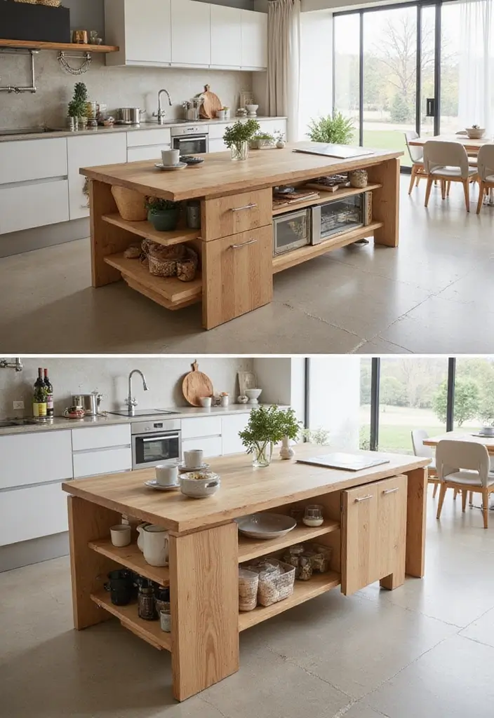 25 Interior Design Kitchen Ideas That Inspire a Makeover 19 25 Interior Design Kitchen Ideas That Inspire a Makeover - 19. Multi-Functional Islands