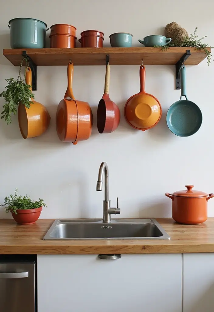 25 Interior Design Kitchen Ideas That Inspire a Makeover 23 25 Interior Design Kitchen Ideas That Inspire a Makeover - 23. Stylish Cookware Displays