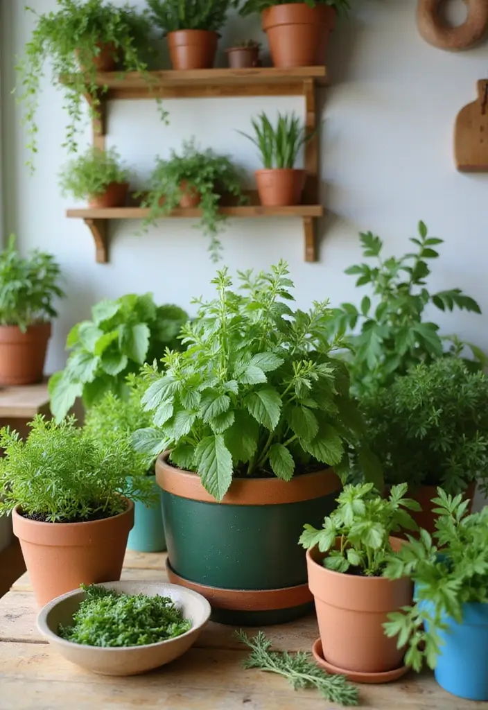 25 Interior Design Kitchen Ideas That Inspire a Makeover 4 25 Interior Design Kitchen Ideas That Inspire a Makeover - 4. Indoor Herb Gardens