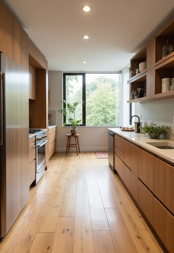 25 Interior Design Kitchen Ideas That Inspire a Makeover 8 25 Interior Design Kitchen Ideas That Inspire a Makeover - 8. Bamboo Flooring