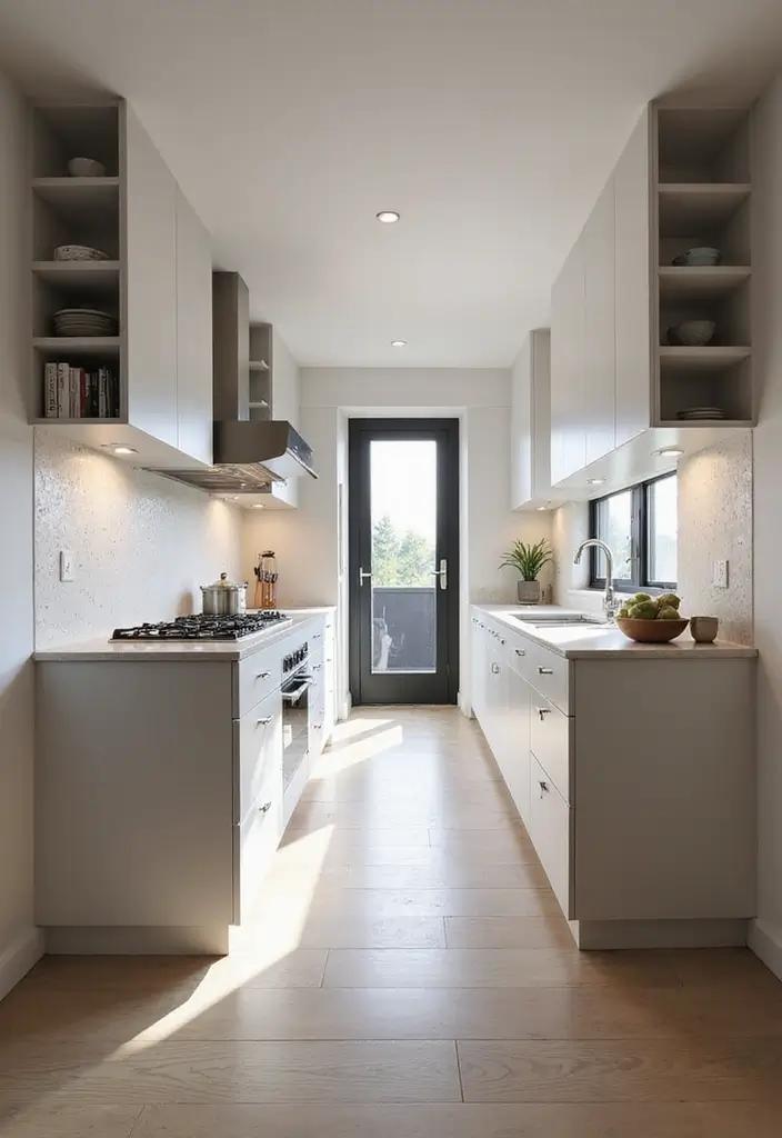 25 Kitchen Extension Ideas That Make Homes Feel Bigger - 13. Consider a Galley Layout