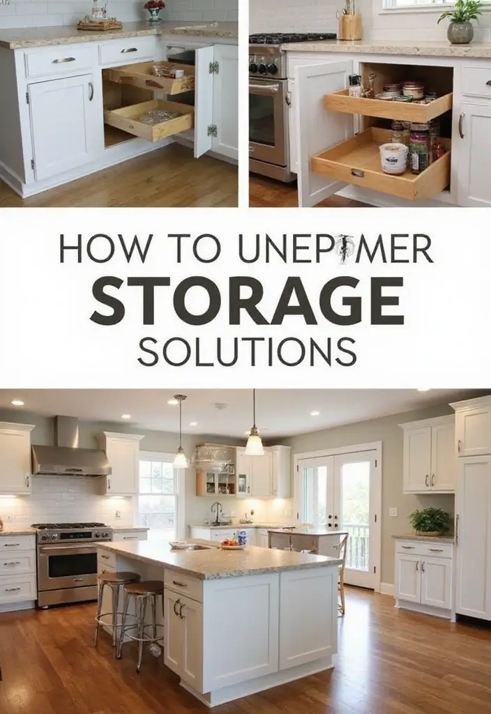 25 Kitchen Extension Ideas That Make Homes Feel Bigger - 15. Integrate Smart Storage Solutions