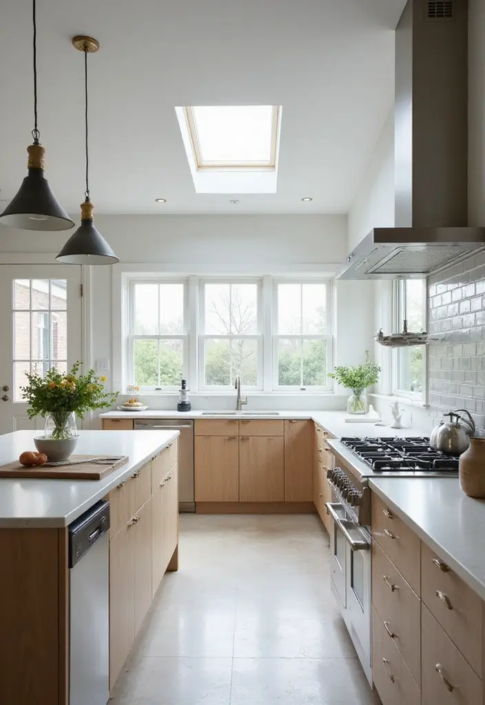 25 Kitchen Extension Ideas That Make Homes Feel Bigger - 20. Ensure Good Ventilation