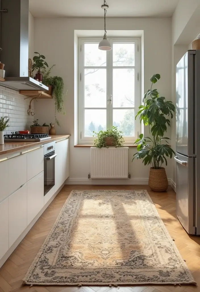 25 Kitchen Rug Ideas That Add Comfort and Personality - 12. Eco-Friendly Designs