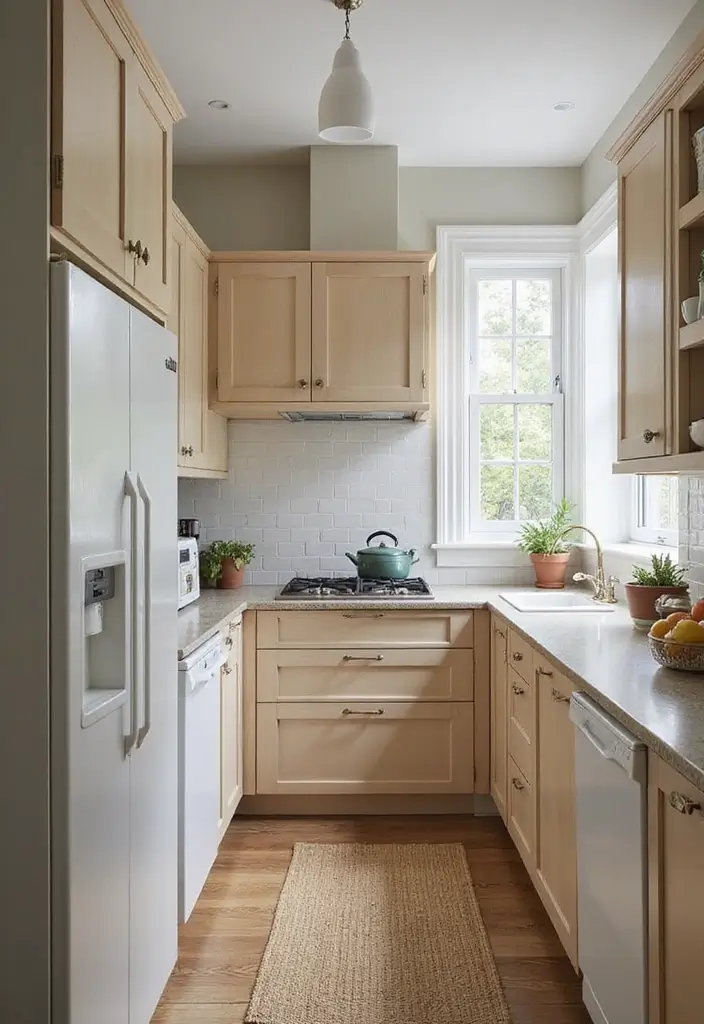 25 Narrow Kitchen Ideas That Save Every Inch of Space - 19. Customized Cabinets