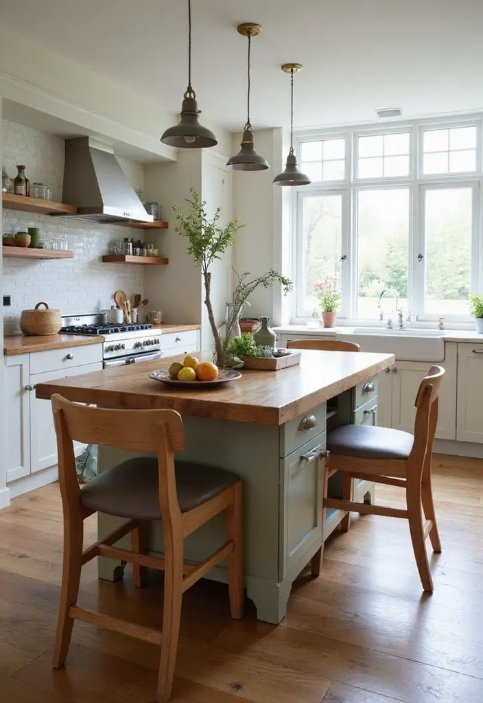 25 Small Galley Kitchen Ideas That Actually Look Big - 3. Multi-Functional Furniture
