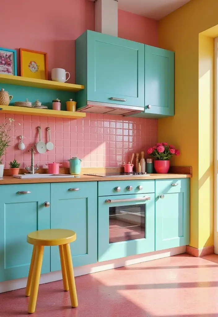25 Toca Boca Room Kitchen Ideas That Kids Adore 1 25 Toca Boca Room Kitchen Ideas That Kids Adore - 1. Bright Color Palette