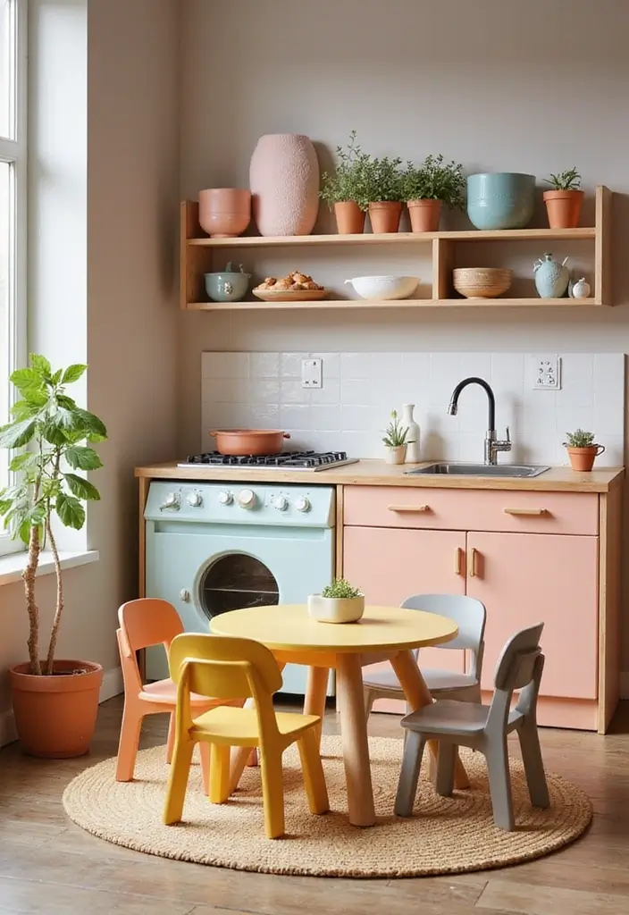 25 Toca Boca Room Kitchen Ideas That Kids Adore 4 25 Toca Boca Room Kitchen Ideas That Kids Adore - 4. Playful Seating Areas