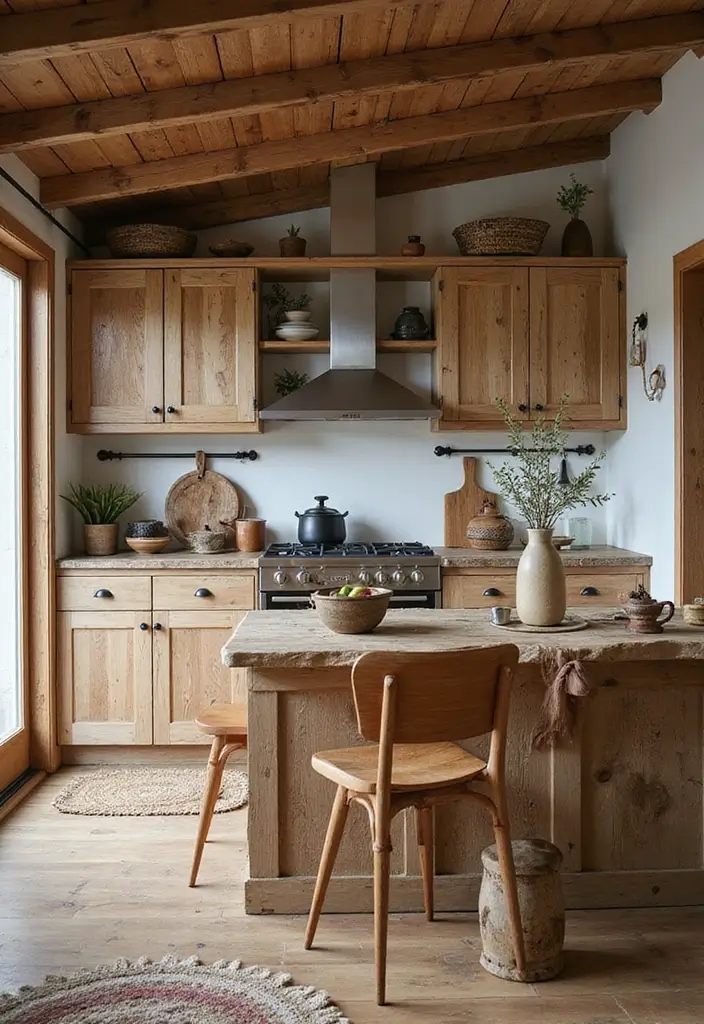 26 Boho Kitchen Ideas That Look Fun and Free 17 26 Boho Kitchen Ideas That Look Fun and Free - 17. Eco-Friendly Materials