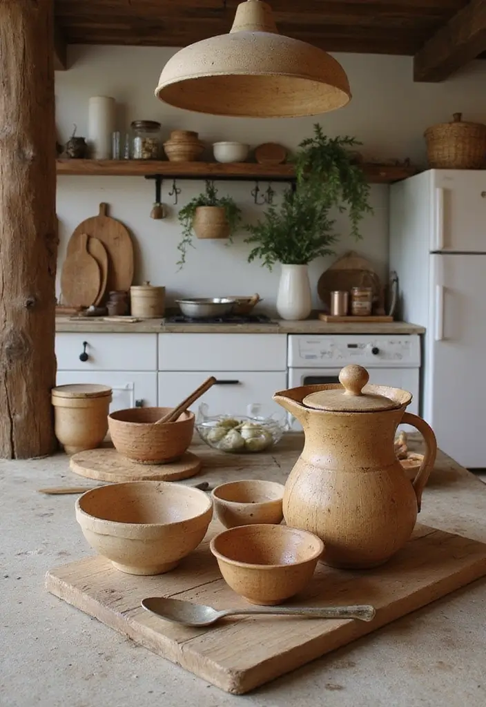 26 Boho Kitchen Ideas That Look Fun and Free 19 26 Boho Kitchen Ideas That Look Fun and Free - 19. Incorporating Natural Elements