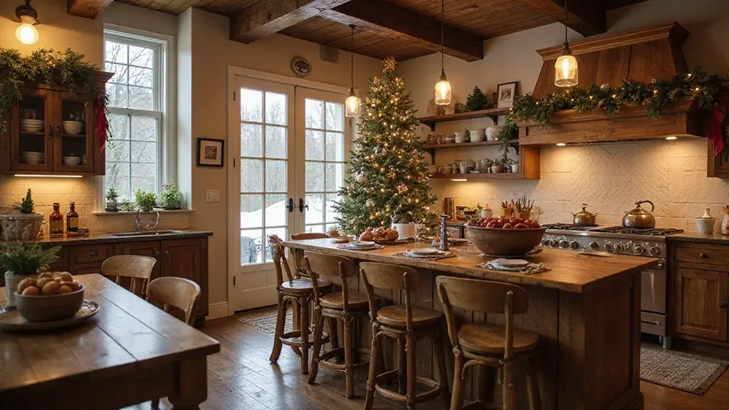 26 Christmas Kitchen Decor Ideas That Spark Holiday Magic