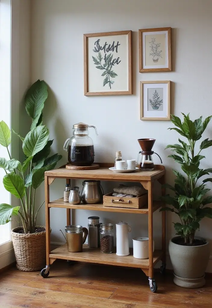 26 Kitchen Corner Ideas That Unlock Hidden Potential 11 26 Kitchen Corner Ideas That Unlock Hidden Potential - 11. Corner Coffee Station