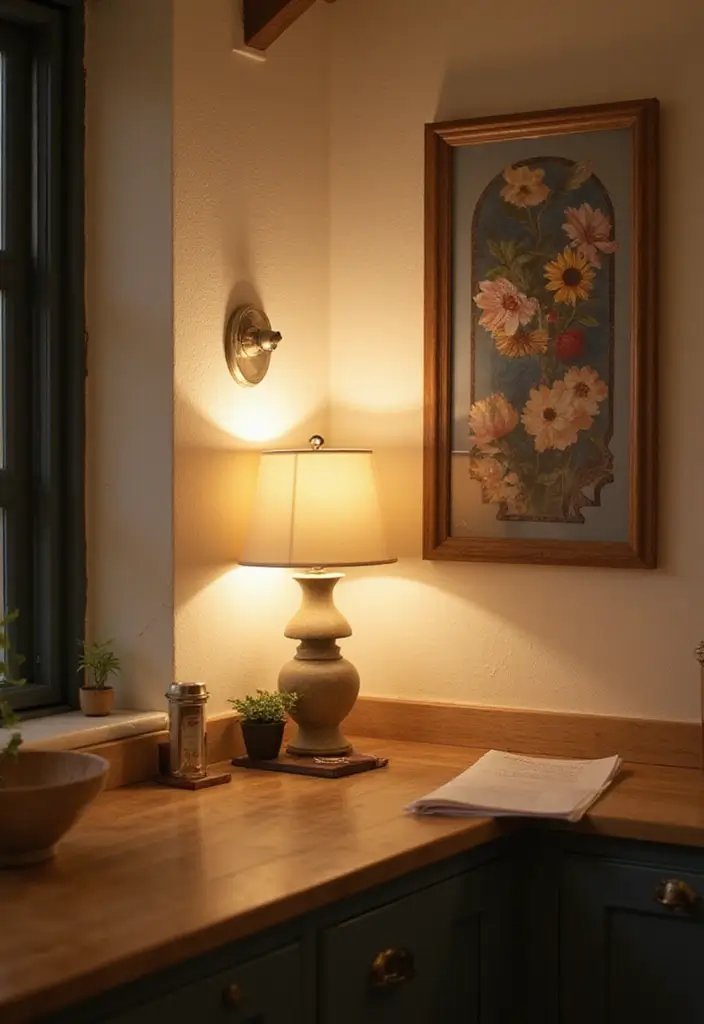 26 Kitchen Corner Ideas That Unlock Hidden Potential 20 26 Kitchen Corner Ideas That Unlock Hidden Potential - 20. Corner Light Fixture