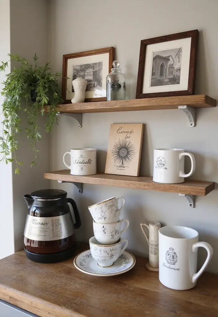 27 Coffee Bar Ideas Kitchen Counters Can’t Live Without 10 27 Coffee Bar Ideas Kitchen Counters Can’t Live Without - 10. Themed Coffee Corner