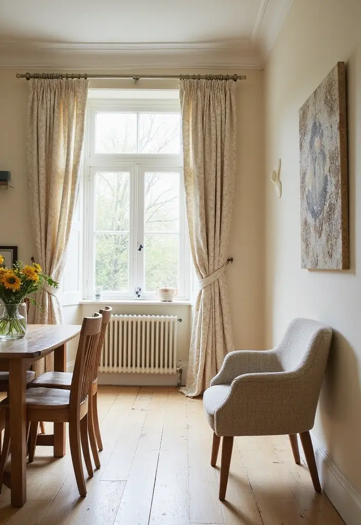 27 Cream Kitchen Ideas You’ll Want to Copy Right Away 25 27 Cream Kitchen Ideas You’ll Want to Copy Right Away - 25. Cream and Textured Fabrics