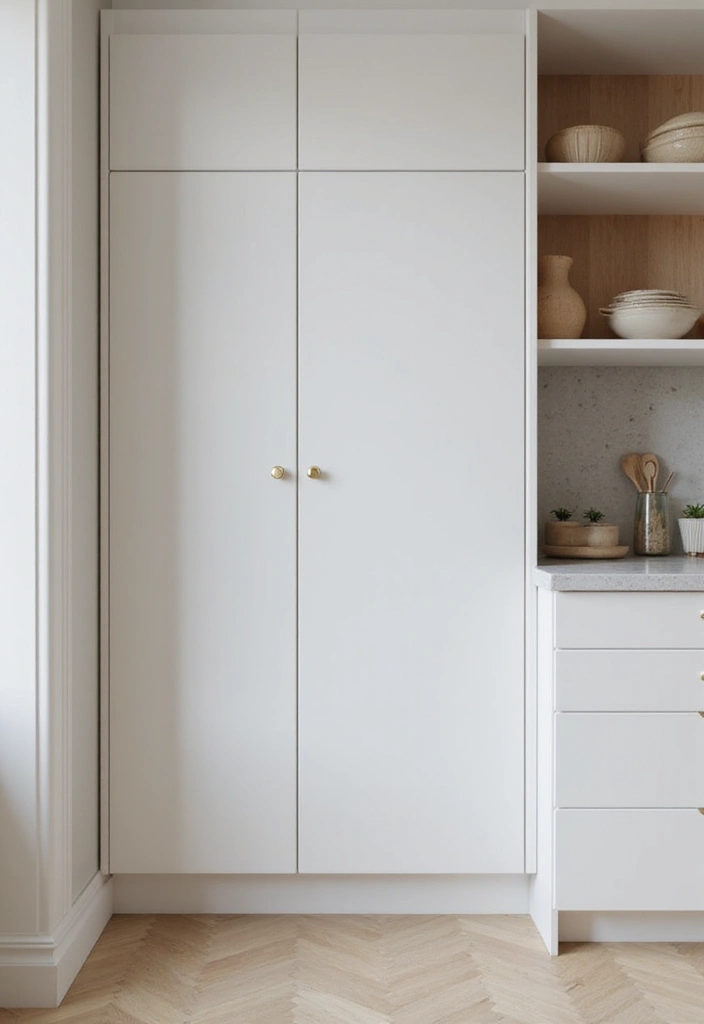 27 Kitchen Corner Cabinet Ideas to Solve Your Storage Problems 15 27 Kitchen Corner Cabinet Ideas to Solve Your Storage Problems - 15. Minimalist Designs