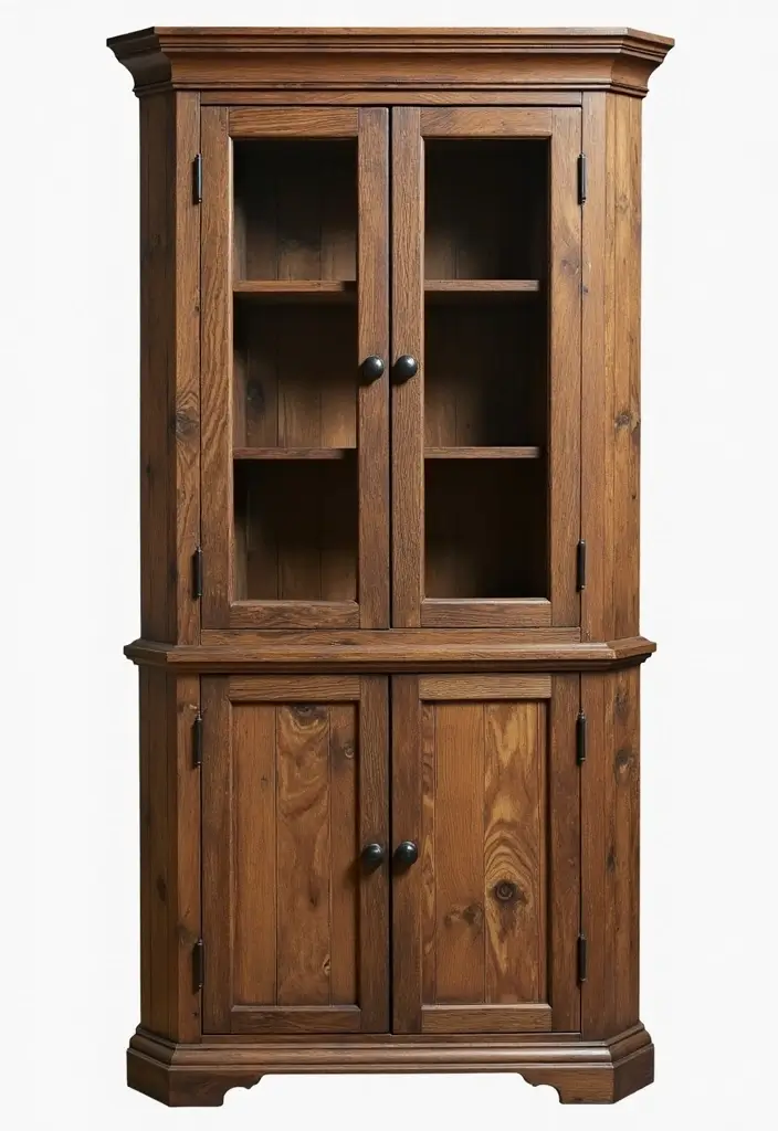 27 Kitchen Corner Cabinet Ideas to Solve Your Storage Problems 23 27 Kitchen Corner Cabinet Ideas to Solve Your Storage Problems - 23. Textured Finishes