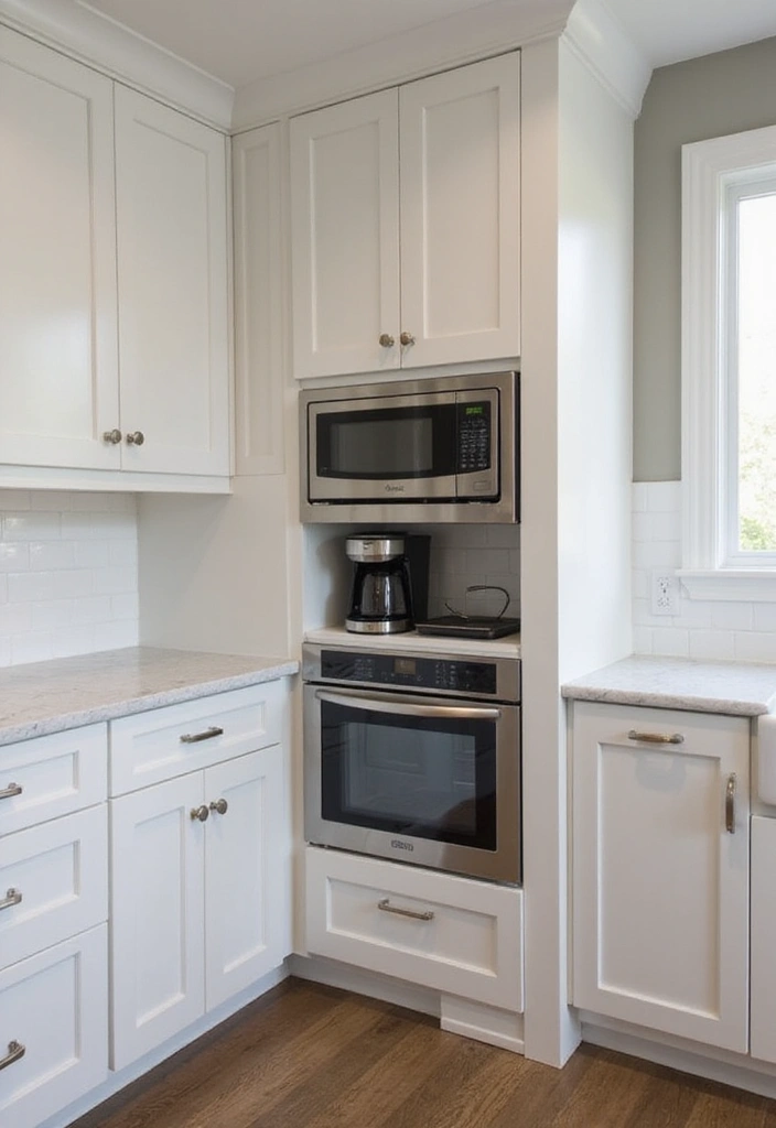 27 Kitchen Corner Cabinet Ideas to Solve Your Storage Problems 8 27 Kitchen Corner Cabinet Ideas to Solve Your Storage Problems - 8. Built-In Appliances