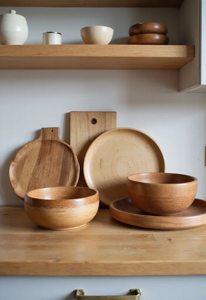 27 Kitchen Decor Ideas That Instantly Upgrade Your Space 25 27 Kitchen Decor Ideas That Instantly Upgrade Your Space - 25. Wooden Accent Pieces