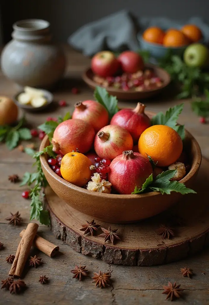 27 Kitchen Island Christmas Decor Ideas That Look Magical 2 27 Kitchen Island Christmas Decor Ideas That Look Magical - 2. Festive Fruit Centerpieces