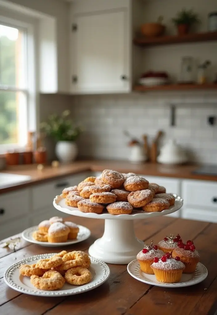 27 Kitchen Island Christmas Decor Ideas That Look Magical 21 27 Kitchen Island Christmas Decor Ideas That Look Magical - 21. Seasonal Baking Displays