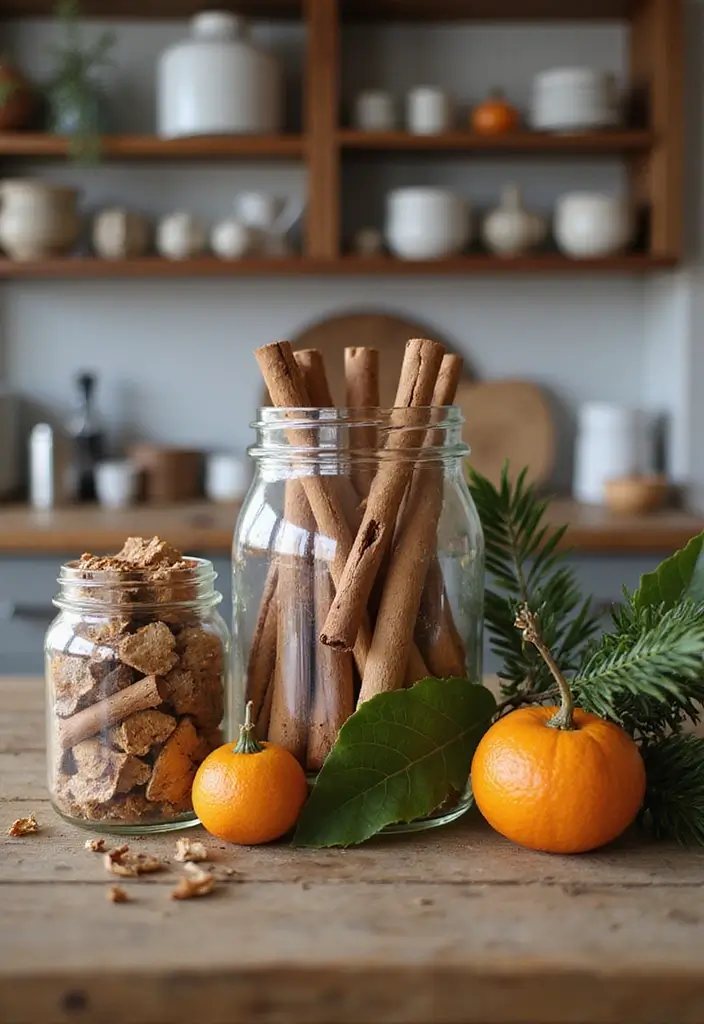 27 Kitchen Island Christmas Decor Ideas That Look Magical 9 27 Kitchen Island Christmas Decor Ideas That Look Magical - 9. Seasonal Scented Elements