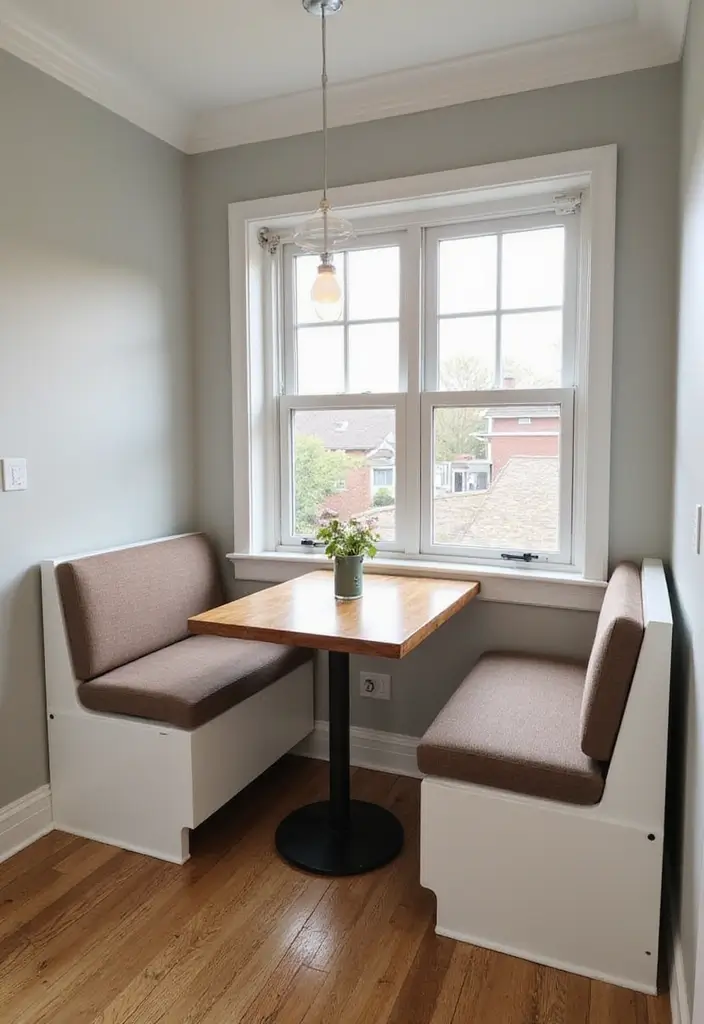 27 Kitchen Nook Ideas You’ll Want in Your Home 20 27 Kitchen Nook Ideas You’ll Want in Your Home - 20. Sleek and Functional Hidden Nook