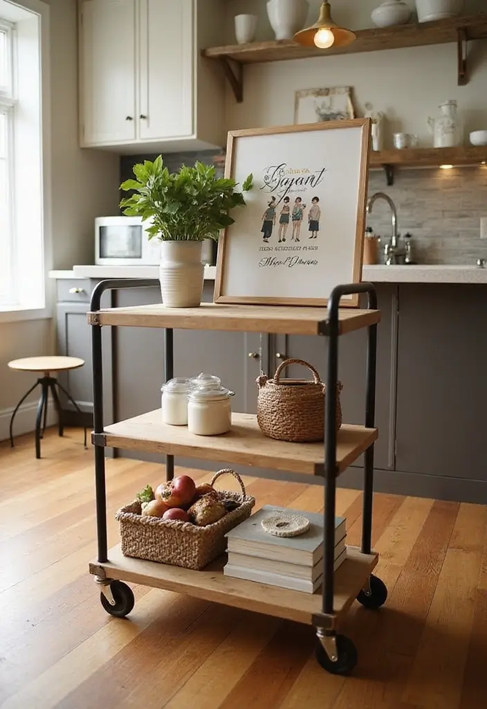 27 Kitchen Trolley Ideas Indian Homes Will Love - 13. Personalized Trolley