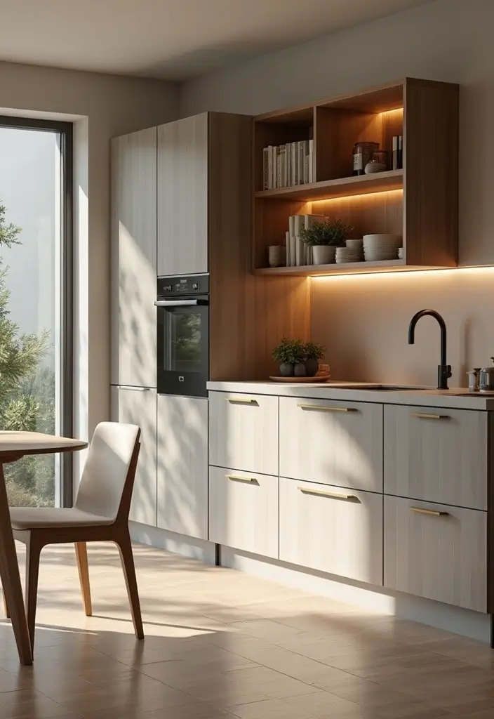 27 Modern Kitchen Inspirations Everyone’s Pinning - 11. Sleek Cabinetry with Sustainable Materials