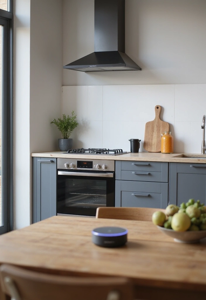 27 Modern Kitchen Inspirations Everyone’s Pinning - 17. Smart Home Integration