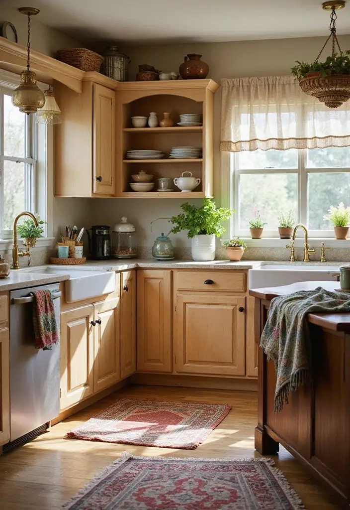 27 Modern Kitchen Inspirations Everyone’s Pinning - 23. Textured Fabrics and Soft Furnishings