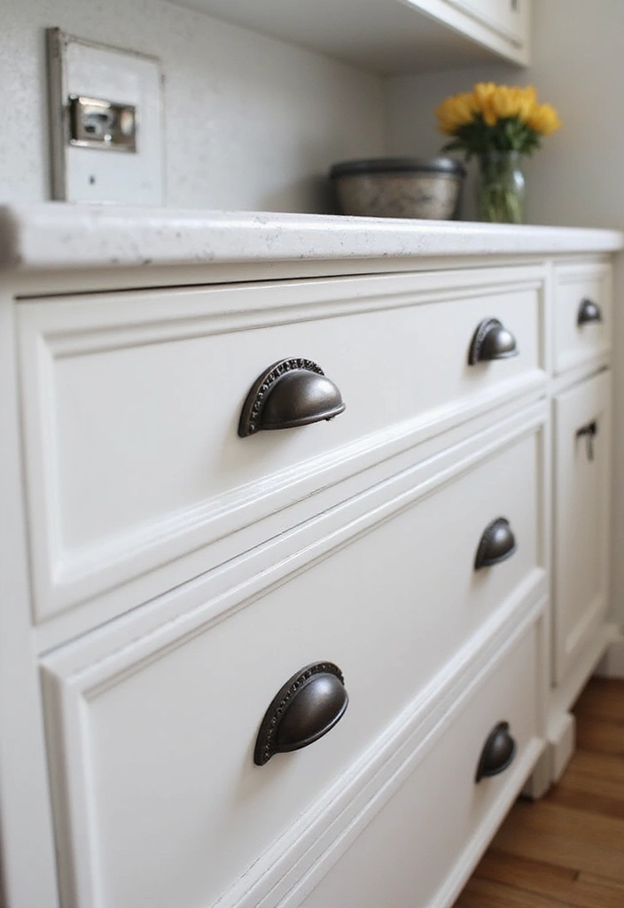 27 Modern Kitchen Inspirations Everyone’s Pinning - 26. Vintage Hardware