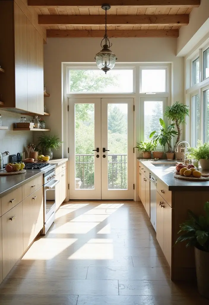 27 Modern Kitchen Inspirations Everyone’s Pinning - 5. Natural Light and Ventilation