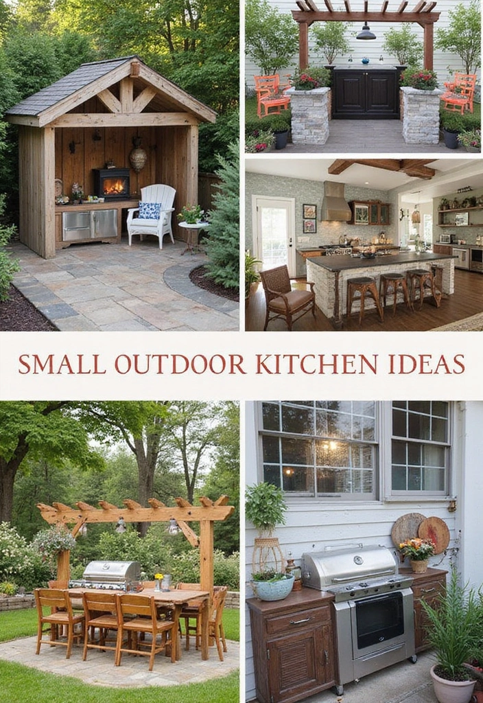 27 Small Outdoor Kitchen Ideas That Work Even in Tiny Yards 28 27 Small Outdoor Kitchen Ideas That Work Even in Tiny Yards - Conclusion