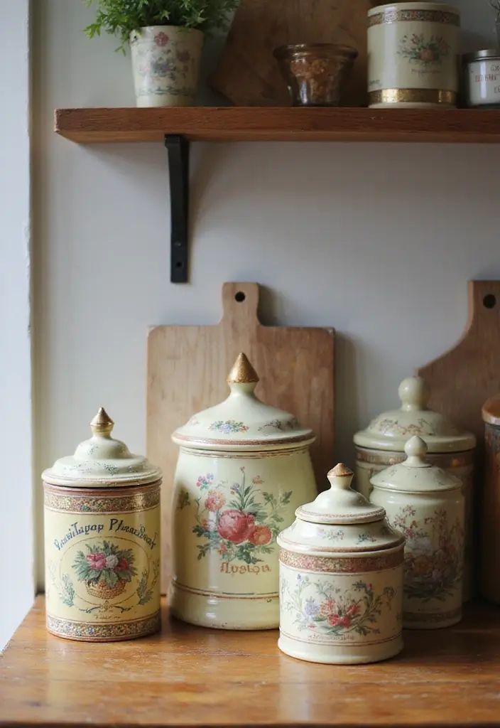 28 Indian Kitchen Decor Ideas Full of Culture and Charm 19 28 Indian Kitchen Decor Ideas Full of Culture and Charm - 19. Vintage Canister Sets