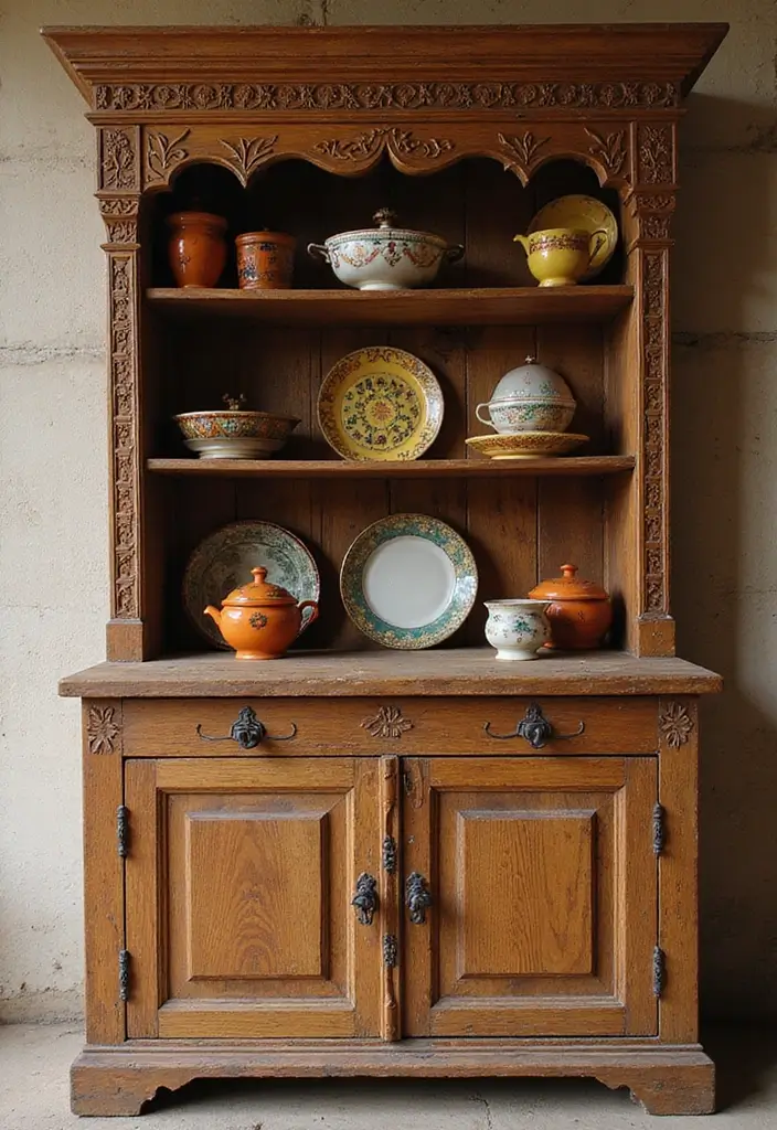 28 Indian Kitchen Decor Ideas Full of Culture and Charm 2 28 Indian Kitchen Decor Ideas Full of Culture and Charm - 2. Traditional Wooden Cabinets