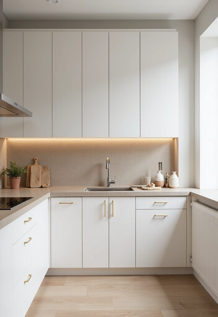 28 Japandi Style Kitchen Ideas That Feel Zen and Minimal - 2. Neutral Color Palette