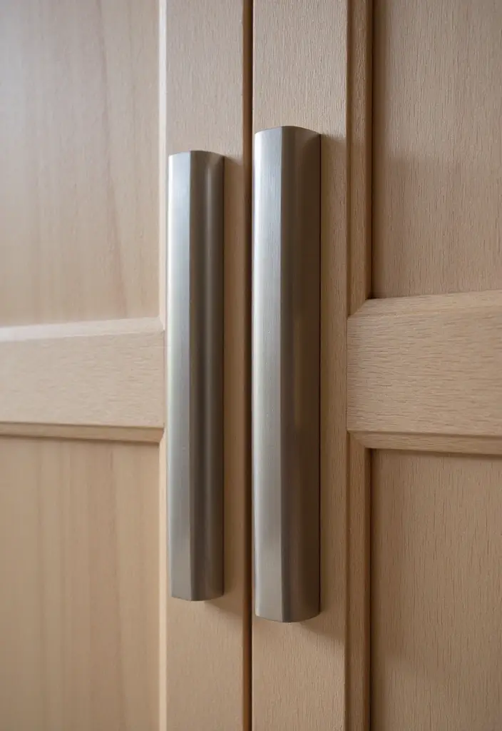 28 Japandi Style Kitchen Ideas That Feel Zen and Minimal - 8. Simple Hardware