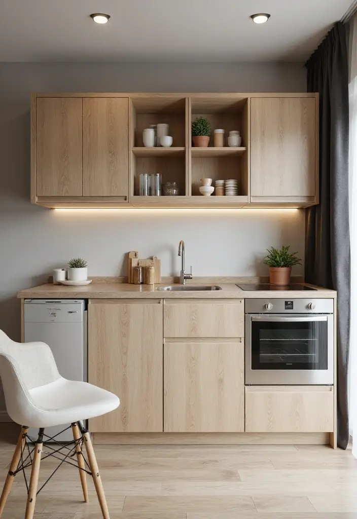 28 Kitchen Layout Ideas That Actually Work - 16. Compact Kitchen Layout