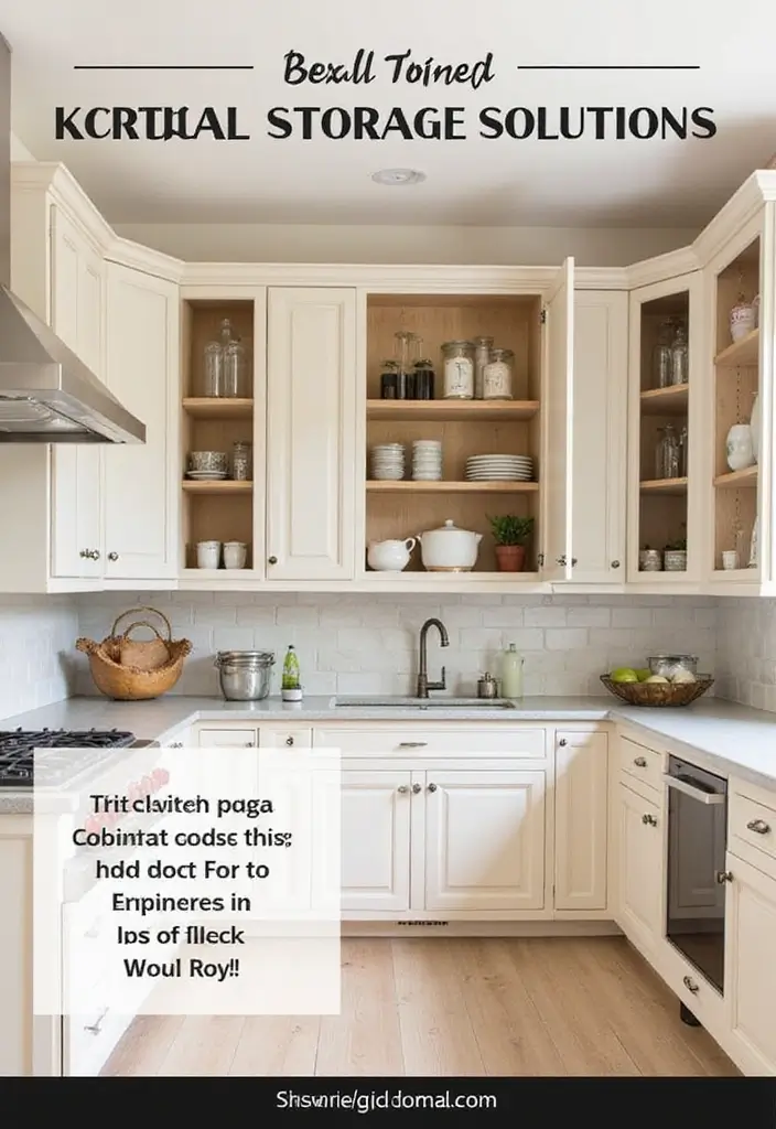 28 Kitchen Layout Ideas That Actually Work - 21. Vertical Storage Kitchen Layout