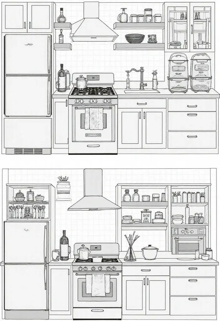 28 Kitchen Layout Ideas That Actually Work - 22. Customized Kitchen Layout