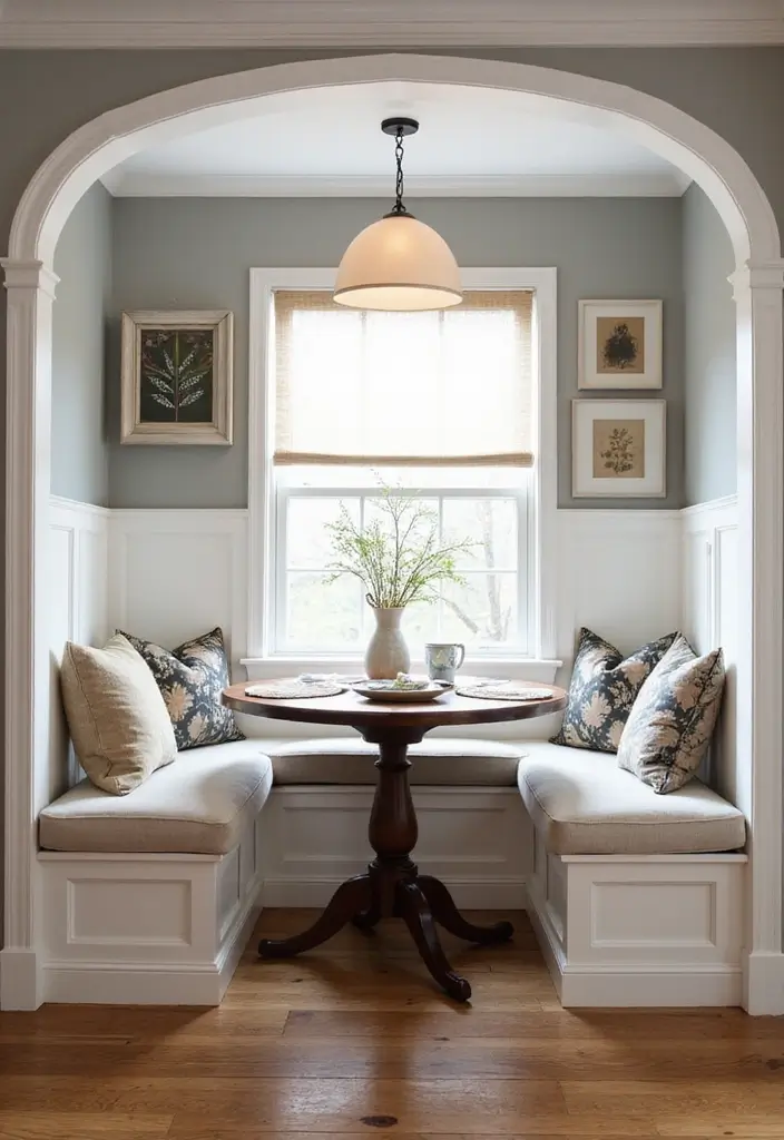 28 Kitchen Layout Ideas That Actually Work - 24. Cozy Nook Kitchen Layout