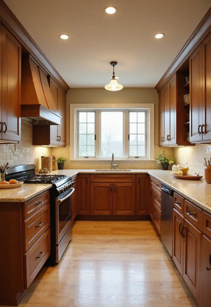 28 Kitchen Layout Ideas That Actually Work - 3. U-Shaped Kitchen Layout